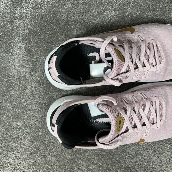 Nike Free RN 2018 942837-501 Women's Size 8.5 Pink Gold Running Shoes Used - Picture 9 of 11